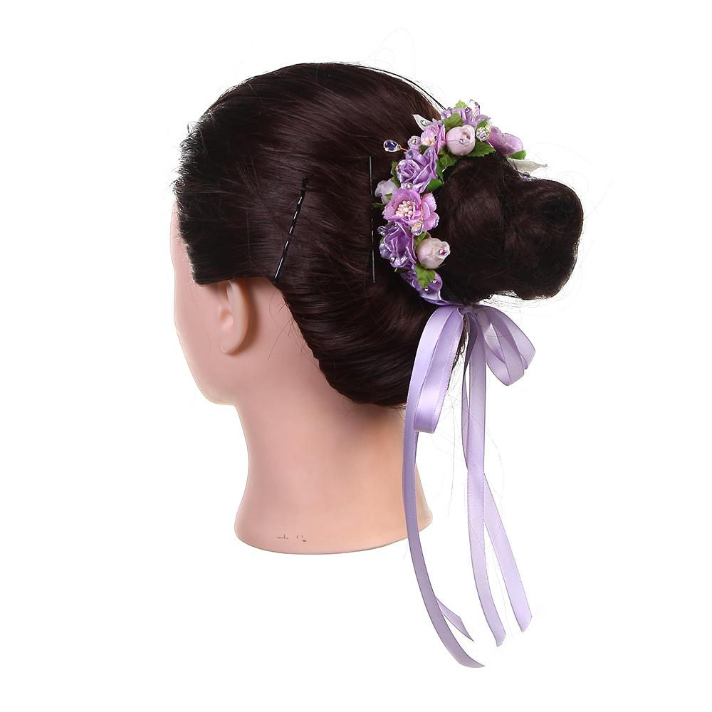 Lilac Bun Hairpiece