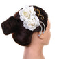 White Rose Hairpiece